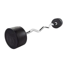 110 lb. Fixed Weight EZ Curl Barbell - Body-Solid SBZ110