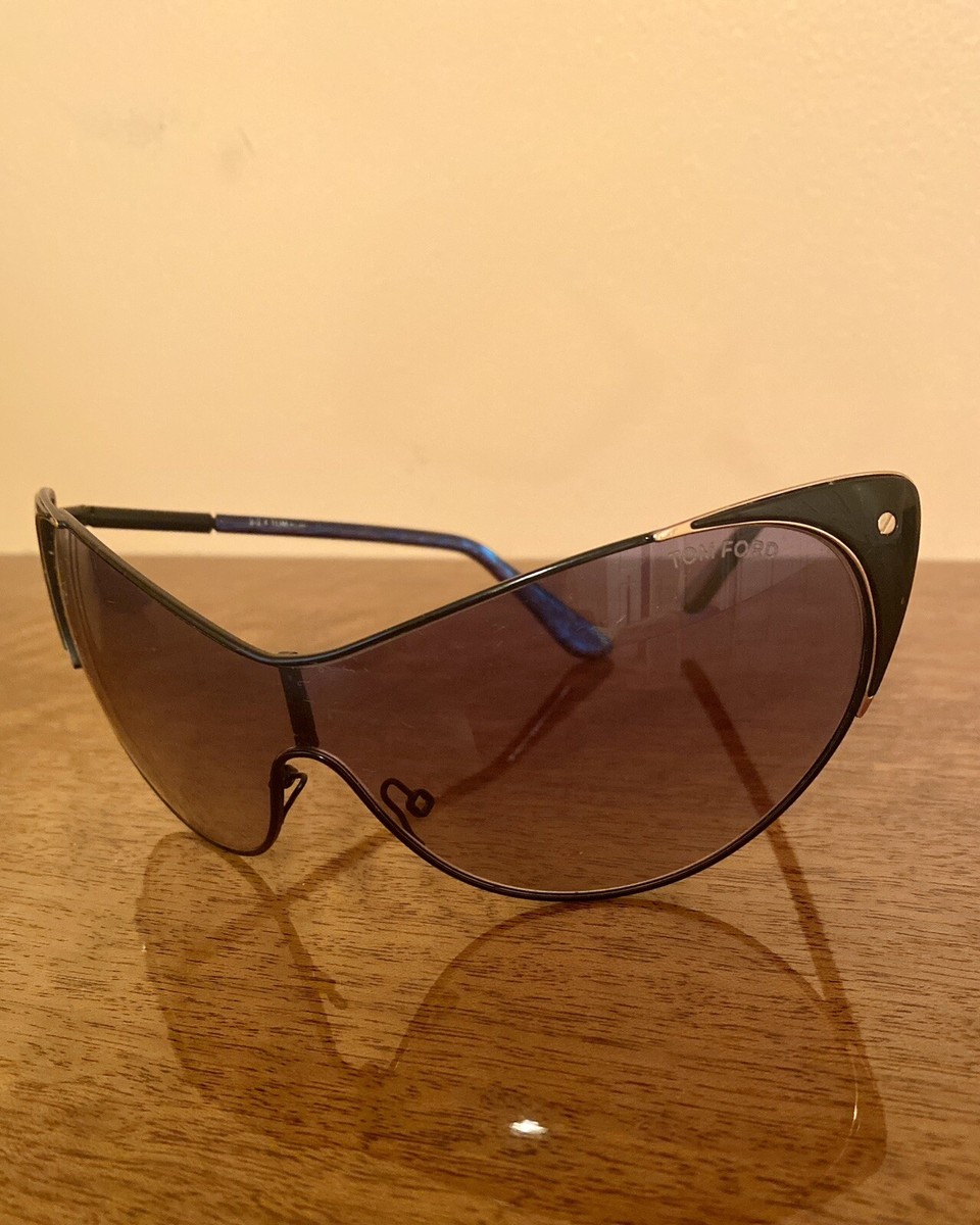 Tom Ford “Vanda” style purple sunglasses with Case Tom Ford Vanda Gunmetal w/Purple Sunglasses main image 4