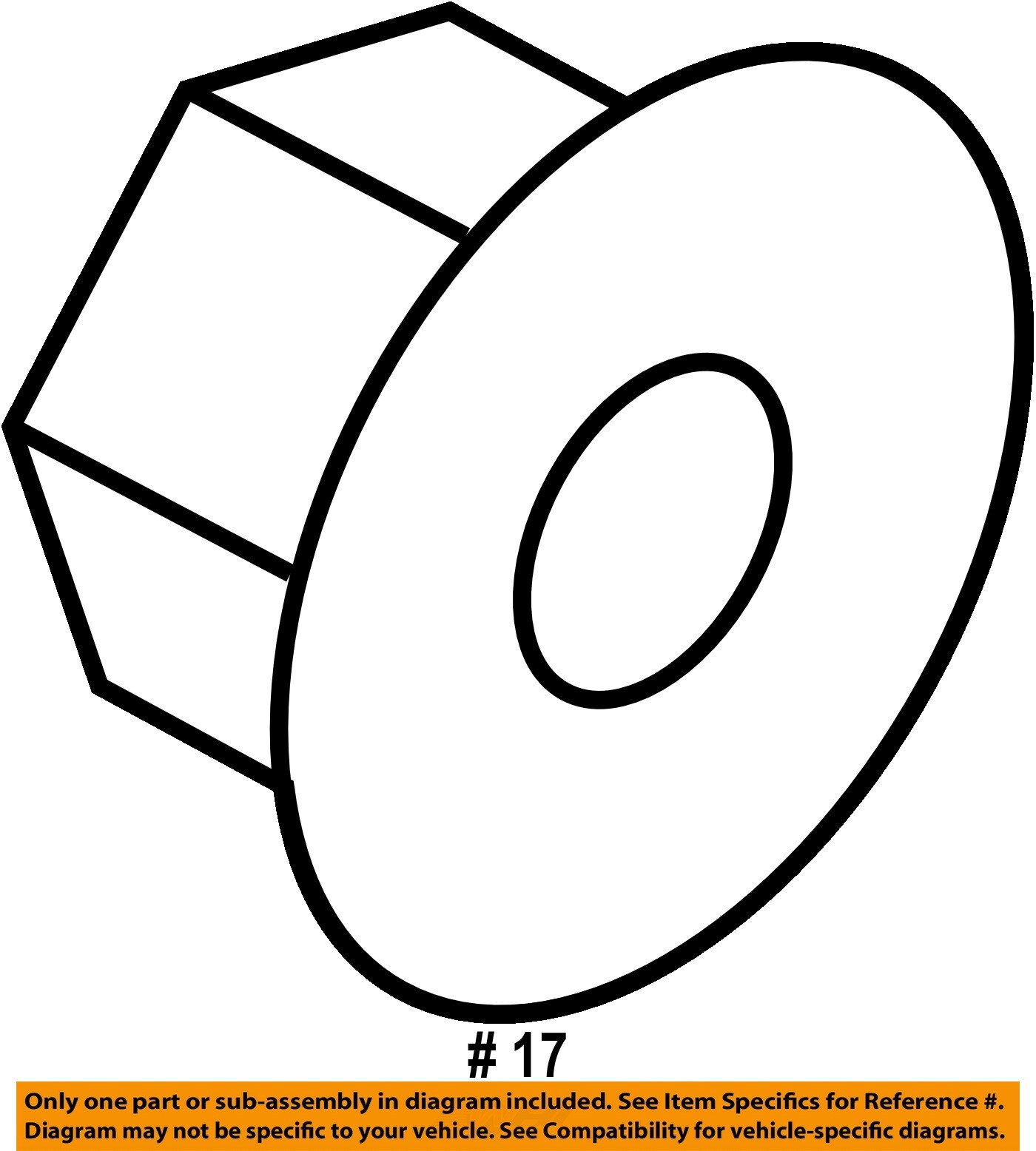 Genuine Ford Handle Inside Nut -w719435-s439 for sale online | eBay 