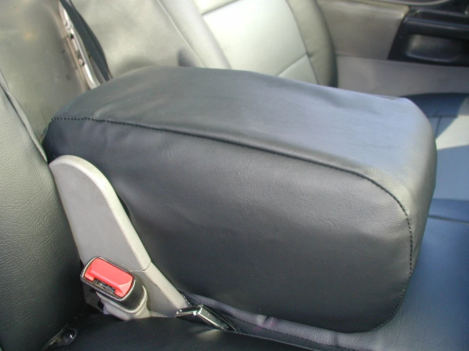 CUBIERTAS DE ASIENTO DELANTERO Y CONSOLA PARA FORD RANGER 1998-2003 IGGEE S. CUERO AJUSTE PERSONALIZADO Foto 4 de 4