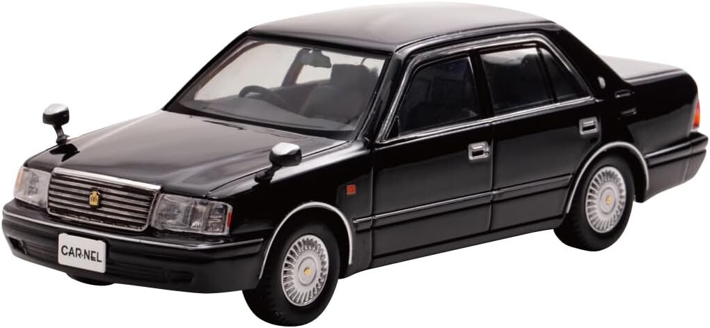КАРНИЗ 1/43 Toyota Crown Royal Седан G (JZS155) 1999, черный CN439903