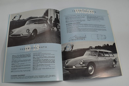 1961 A Car is a Must in Europe - Citroen Brochure - Picture 6 of 8