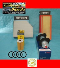 KIT TAGLIANDO AUDI A4 (08-15) B8 8K2 8K5 2.0 TDI KIT 4 FILTRI