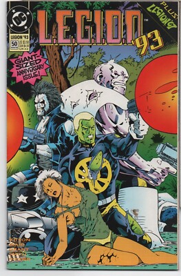 L.E.G.I.O.N. #50   L.E.G.I.O.N.  67 BACK-UP   DOUBLE SIZE - BARRY KITSON COVER