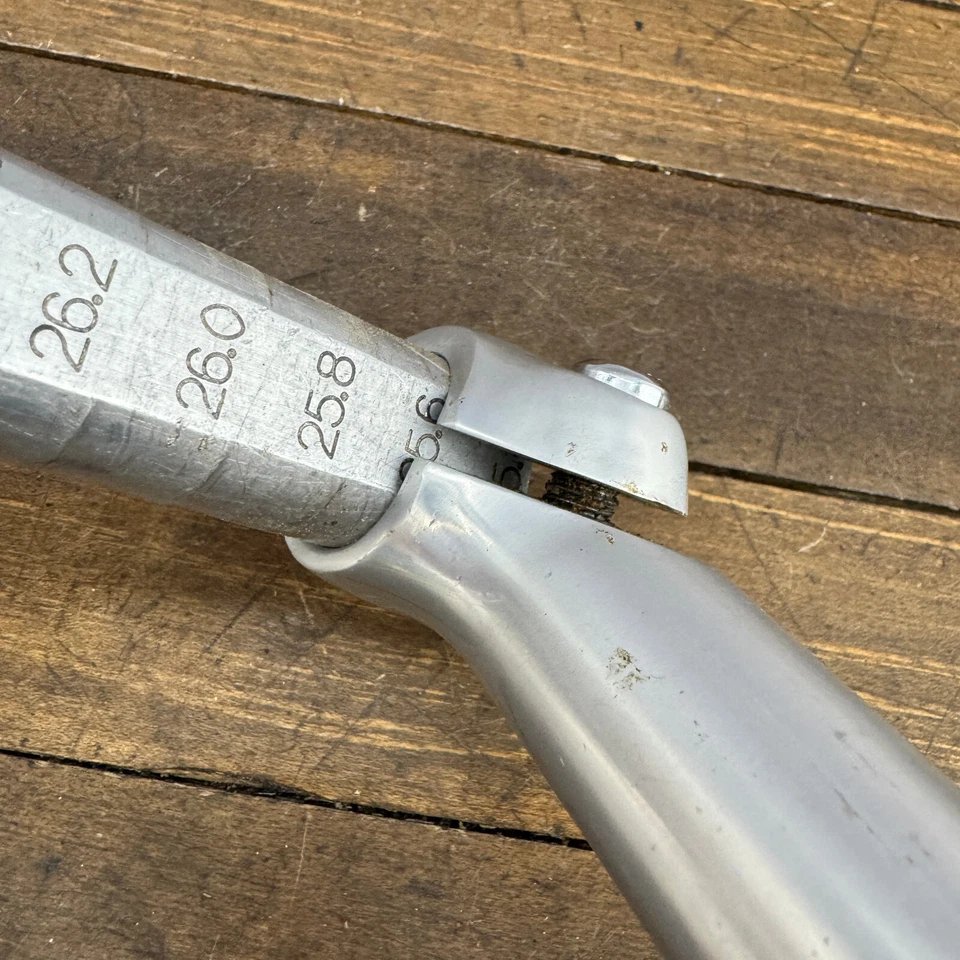 Vintage Nitto Stoker Stem Tandem Threadless   25.4 mm  Seatpost 1980s Alloy - Image 4 of 4