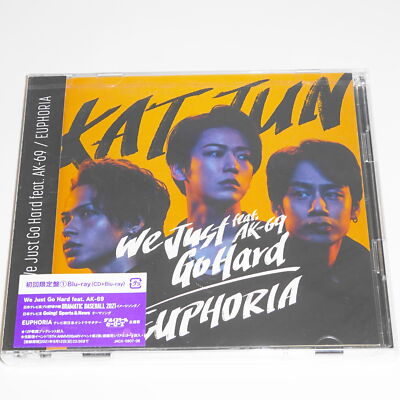 KAT-TUN We Just Go Hard feat. AK-69 EUPHORIA CD+DVD First Limited Edition |  eBay