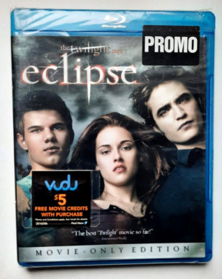 twilight eclipse blu-ray new sealed promo