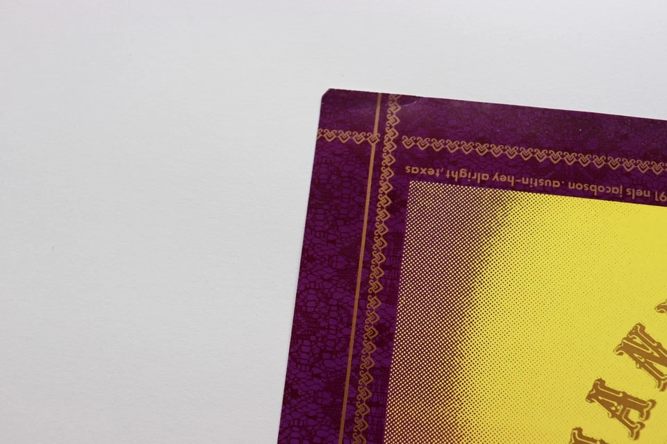 Jane's Addiction Austin Texas 1991 Lithograph Poster Jagmo - Image 3 of 4