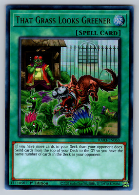 That Grass Looks Greener Yugioh RA03-EN063 - PICK YOUR RARITY NM