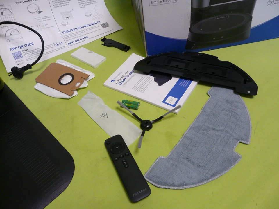 Proscenic Floobot X1 Saugroboter mit Absaugstation Ultraschall-Wischsystem 3000P - Bild 4 von 4