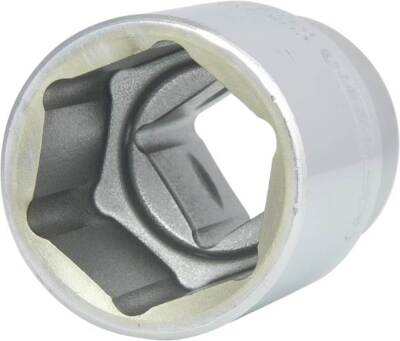 KS Tools 911.3432 3/4" Sechskant-Stecknuss Kurz, 32mm - Für Handbetrieb, Chrom Vanadium
