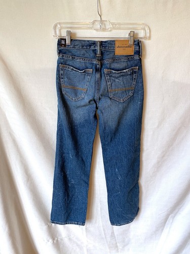abercrombie Classic Straight Blue Denim Jeans Size 10 NWT - Picture 6 of 6