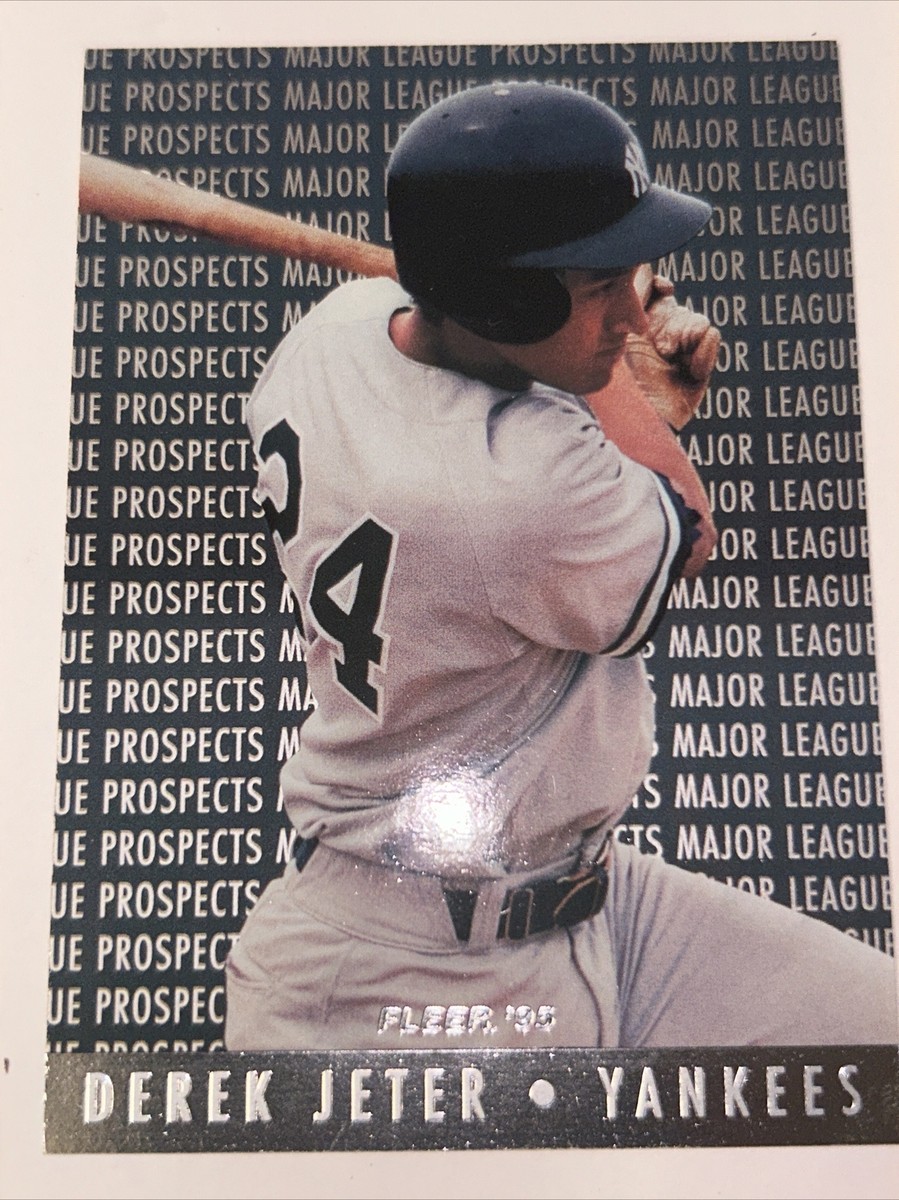 1993 FLEER DEREK JETER #7/10 NEW YORK YANKEES HOF MLB ROOKIE