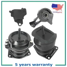 Set 4PCS FWD Engine Motor & Transmission Mount Auto For 00-03 Acura CL TL 3.2L