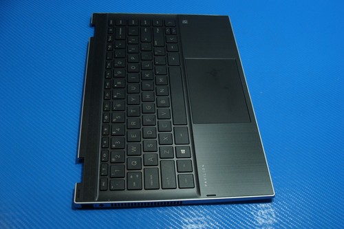 HP Pavilion x360 14m-dw1013dx 14" Palmrest w/Touchpad Keyboard 6070B1744903 - Afbeelding 2 van 6