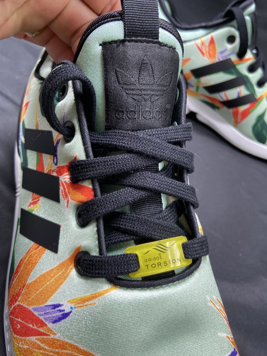 Size 8 - Adidas ZX Flux NPS Blush Green for sale online | eBay