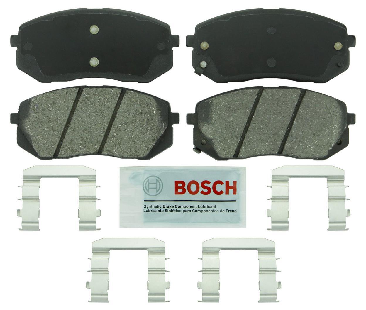 Bosch Disc Brake Pad Set Fits 2015 Hyundai Sonata, 20152017 Hyundai
