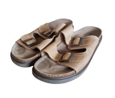 GH Bass & Co D Tan BELMAR Double Strap Sandals Men display picture 3