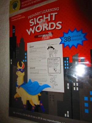 Primary Learning Sight Words Grades 2-3 (Teaching Tree Reproducible Worksheets)