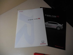 Honda Civic Typer Japanese Brochure 07 03 Aba Fd2 Ka Spoon Mugen Ebay