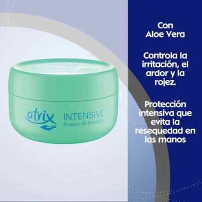 8 x ATRIX MOISTURIZING CREAM- CREMA PROTECCION INTENSIVA, ALOE- 200gr