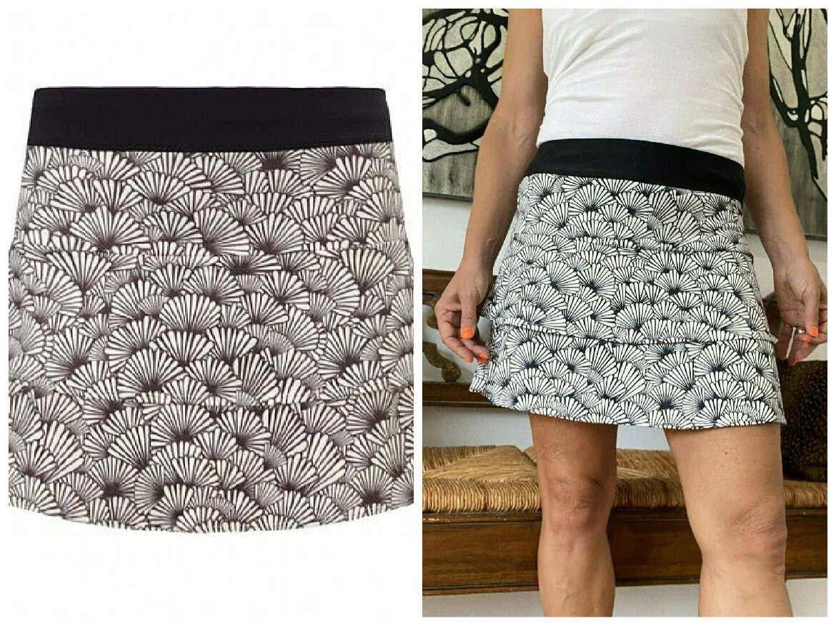 sweaty-betty scallop ruffle skort match play tennis running 