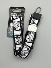 New Star Wars Stormtrooper ID Holder Lanyard Key-Chain Cord Key Holder