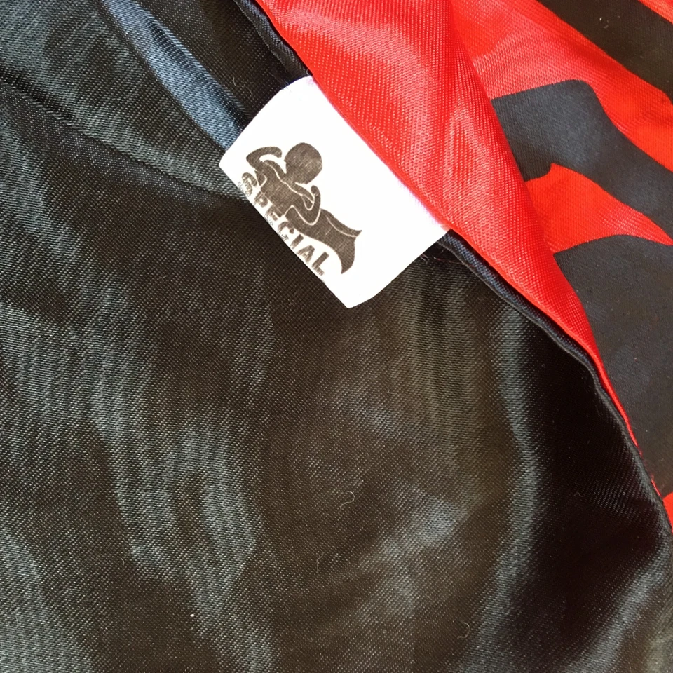 Disfraz de Halloween Spiderman Superhéroe Capa Roja Niño Doble Cara 27"H Foto 2 de 4