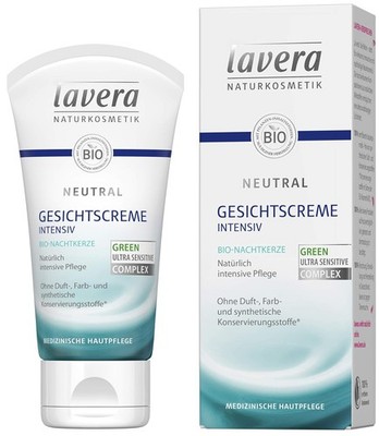 lavera Neutral Gesichtscreme Bio Nachtkerze Neurodermitis Pflege 50ml