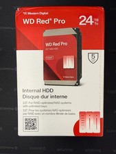 WD Red Pro 24TB NAS 3.5" Internal Hard Drive - 7200 RPM, SATA 6 Gb/s