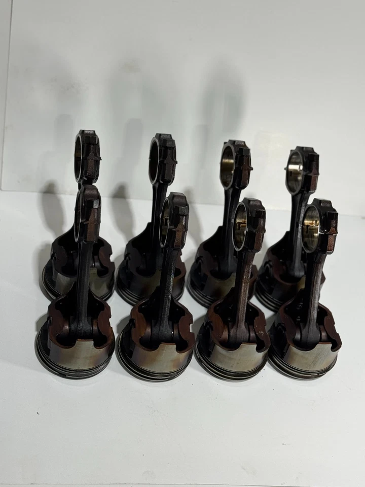 1993 GMC / CHEVY C / K 1500 2500 305 5.0L V8 PISTONS & CONNECTING RODS SET OF 8 - Image 4 of 4