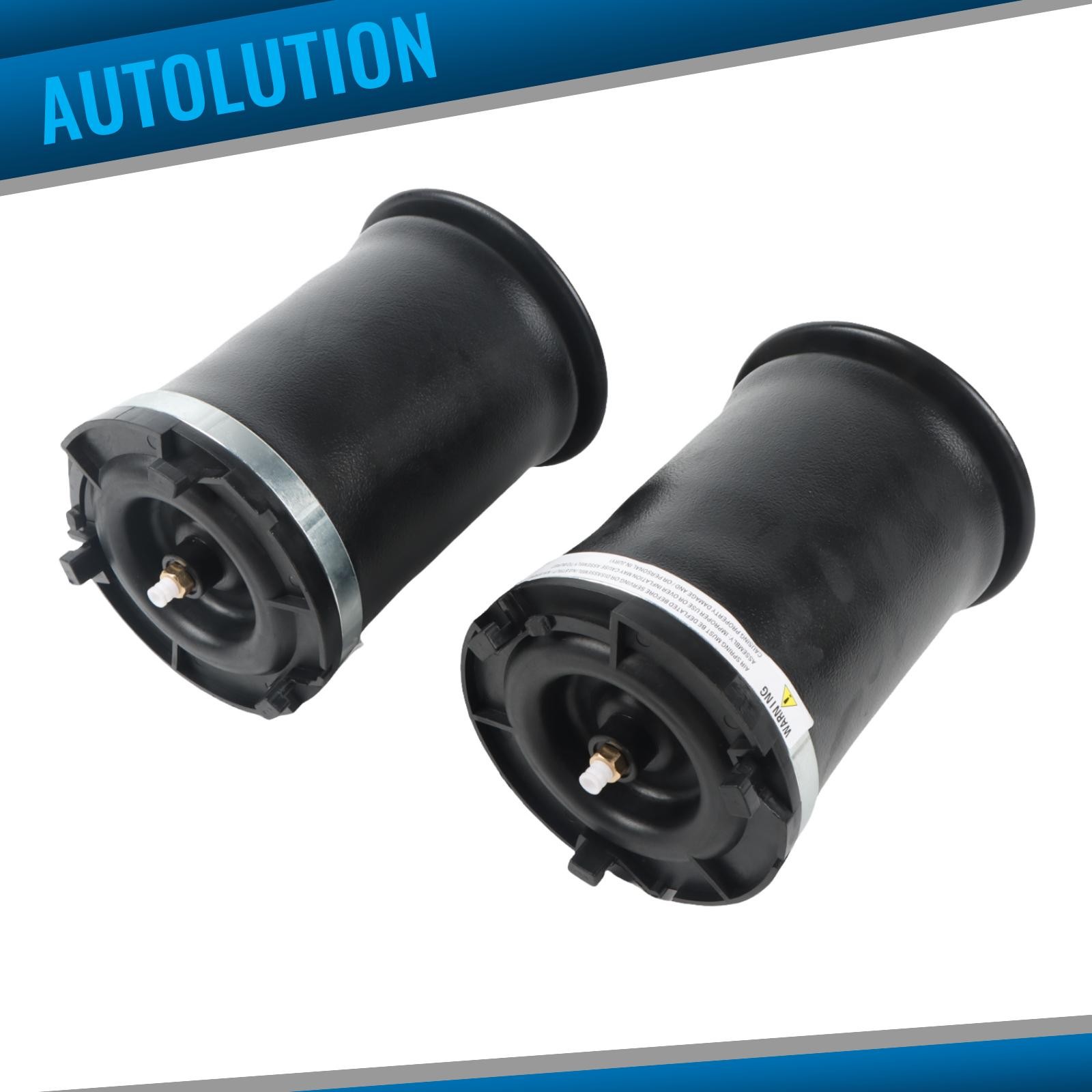 Rear Pair Air Suspension Springs 15190519 For Hummer H2 6.0L 6.2L 2003-2009