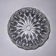 Geschliffene Kristallglas Lichtschale für Kronleuchter / Maria Theresia Lüster