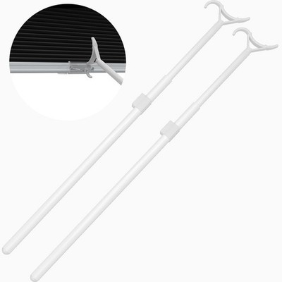 Draw Rod for Cordless Window Shades & Blinds - Roller, Zebra, Cellular Shades...