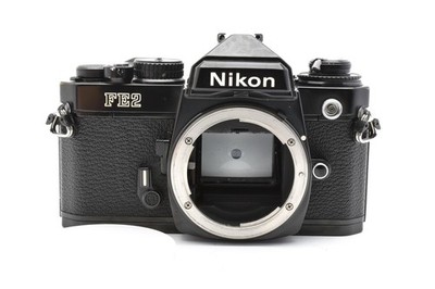 [Near MINT] Nikon FE2 Black 35mm SLR Film Camera Body From JAPAN