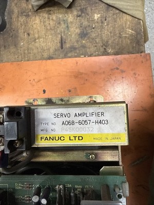 Fanuc A06B-6057-H403 Servo Amplifier Controller Used