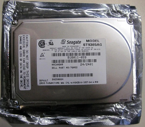 ST9385AG, 918011-031 seagate 340MB ide 2.5 17MM