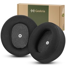 Black Mesh Fabric Replacement Ear Pad Audeze Maxwell Headphone Cushion