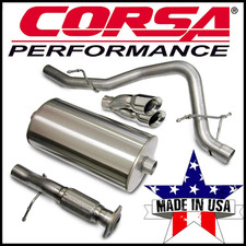 Corsa Sport 3 Single Cat-back Exhaust System 2007-08 Chevy Tahoegmc Yukon 5.3l Corsa Sport 3 Single Cat-back Exhaust System 2007-08 Chevy Tahoegmc Yukon 5.3l