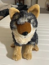 Wishpets Chief Siberian Husky Wolf Puppy Dog Plush 12"