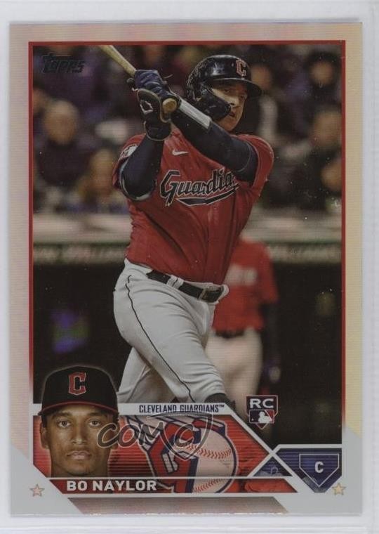 2023 Topps Series 2 Rainbow Foil Bo Naylor #421 0rj8