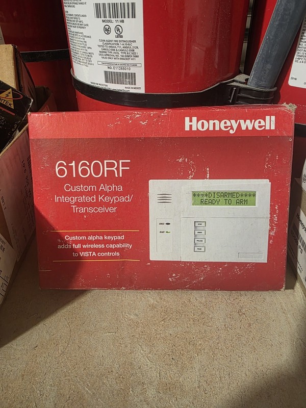 Honeywell 6160 Custom Alpha Keypad NEW