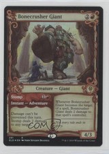 Showcase - Bonecrusher Giant Foil Magic: Throne of Eldraine ELD #291