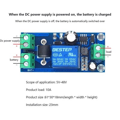 Power Failure Automatic/Switch Battery UPS Controller Board DC5V-48V