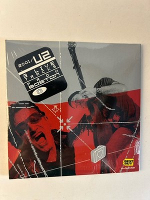 U2 3 Live Tracks from Boston CD 2001 Best Buy Interscope 1st Edition New Sealed