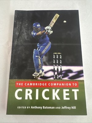 Cambridge Companion to Cricket by Jeffrey Hill (2011, Trade Paperback) book
