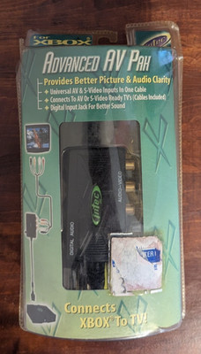 Intec Xbox High Definition AV Pack Pak - Brand New