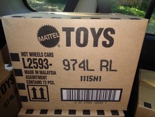 2025 Hot Wheels Mainline, l Case. Factory Sealed, 72 Count Case New lrl