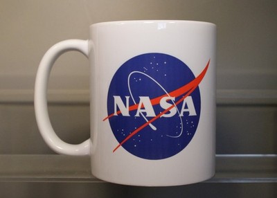 Neuheit Keramik Kaffeebecher 11 Unzen - NASA - Brandneu