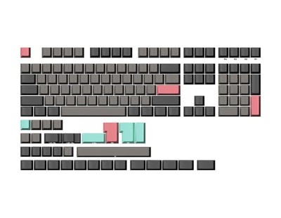 Blank Premium Keycap Set | 1.4 mm Thick PBT | Cherry Profile for Mechanical K...